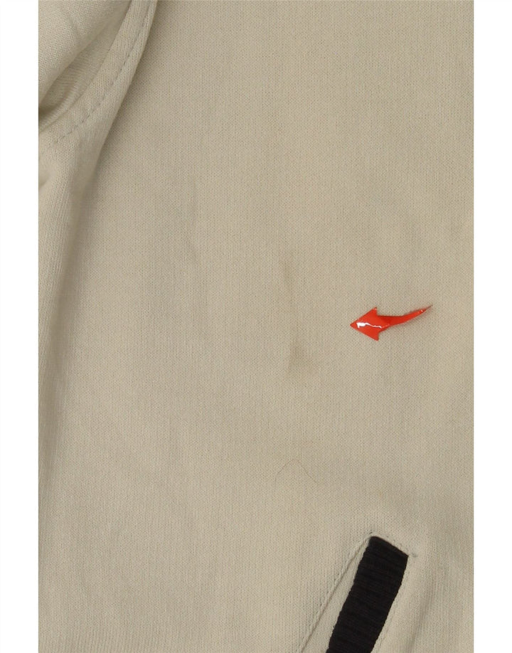 Giacca da ginnastica da uomo Sergio Tacchini piccola, colore bianco sporco