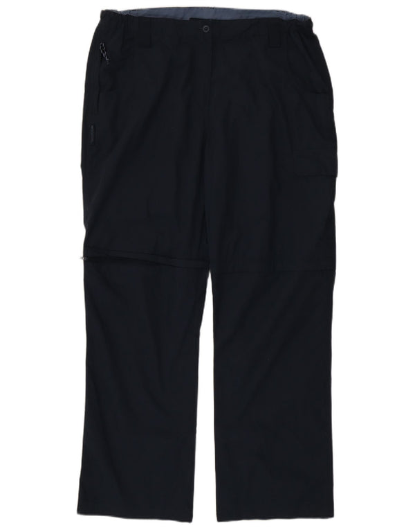 Pantaloni cargo da donna Mountain Warehouse UK 16 Large W36 L30 Blu navy