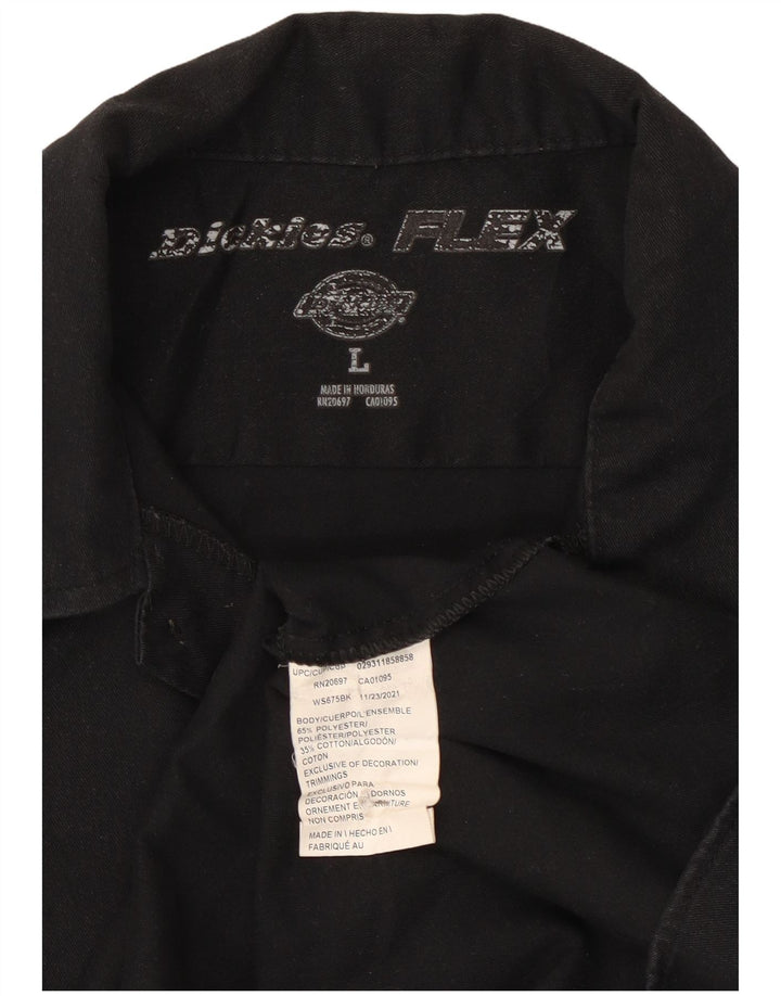 Dickies Camicia grafica da uomo a maniche corte grande poliestere nero