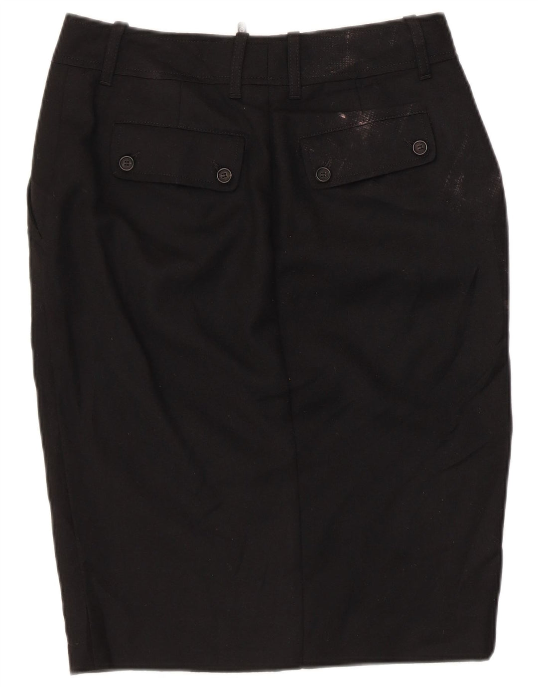 Gonna a tubino grafica da donna Belstaff IT 44 media W30 lana nera