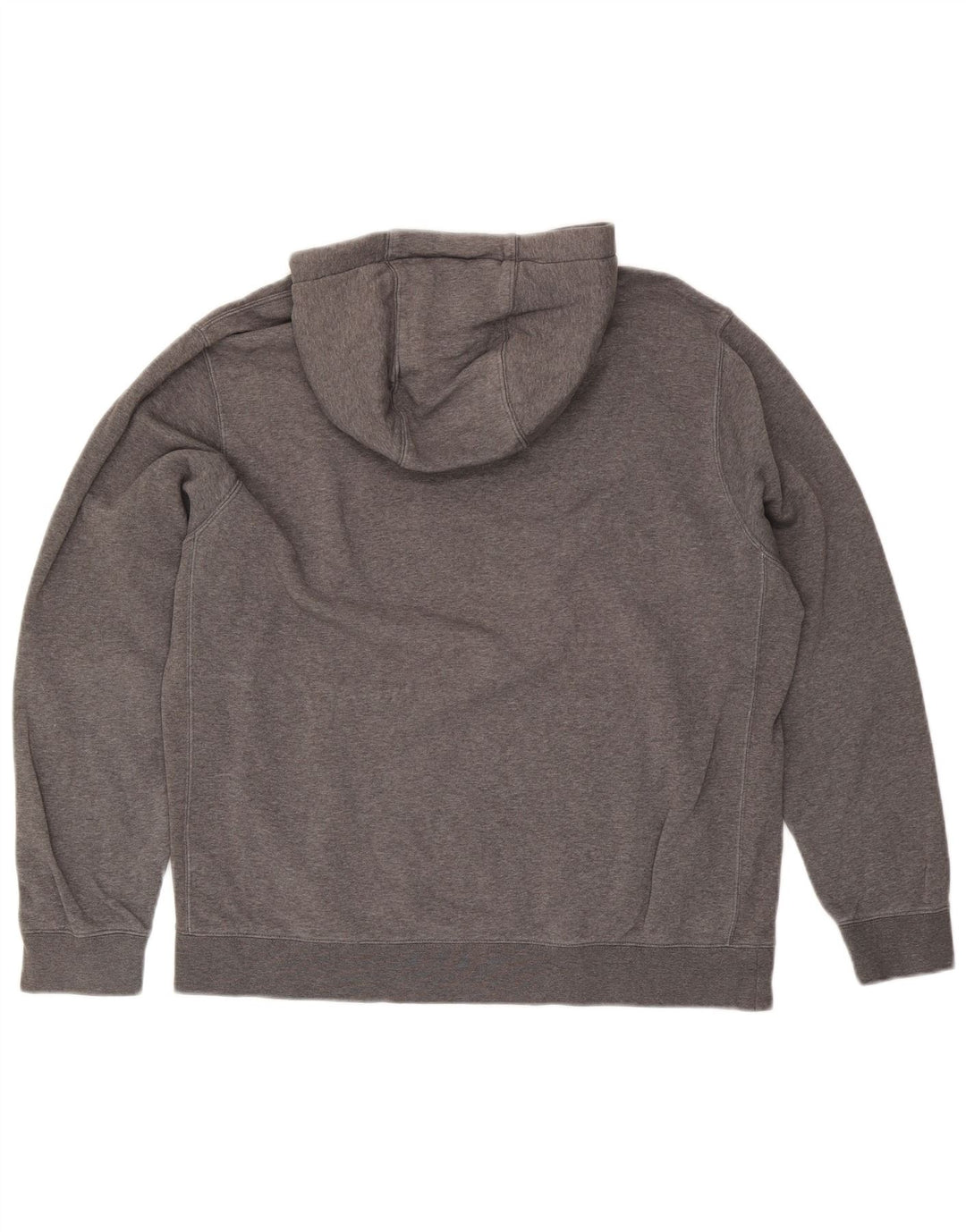 Felpa con cappuccio da uomo Nike Large in cotone grigio