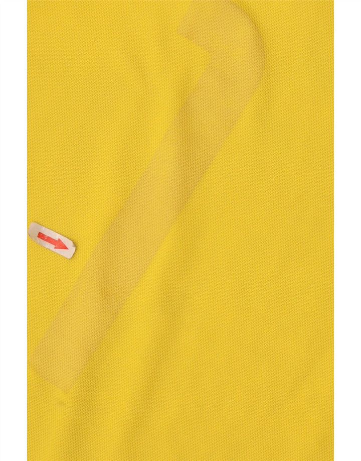 T-shirt grafica da uomo Puma Top 2XL color block giallo