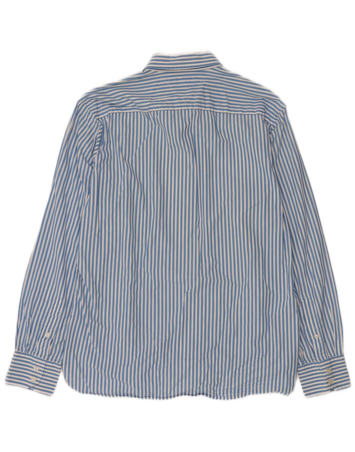 TOMMY HILFIGER Camicia da uomo in cotone a righe grandi blu