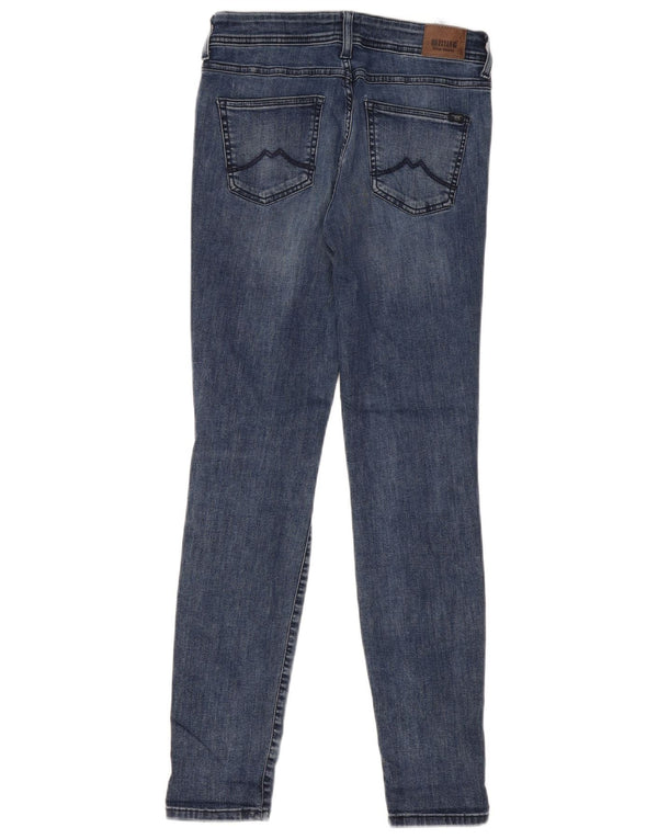 MUSTANG Womens Jasmin Jegging Skinny Jeans W28 L32 Blue Cotton