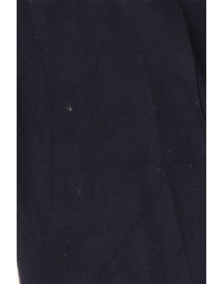Maglione cardigan lungo da donna Marks & Spencer UK 12 medio blu navy