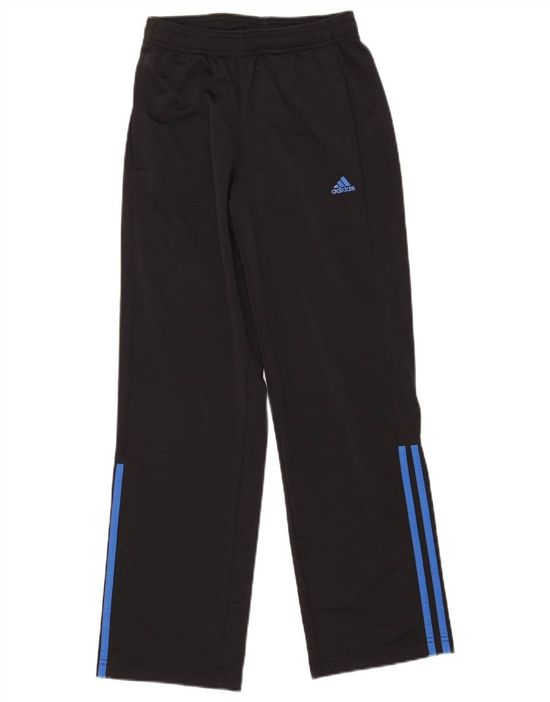 Pantaloni della tuta da ragazzo Adidas 11-12 anni in poliestere nero