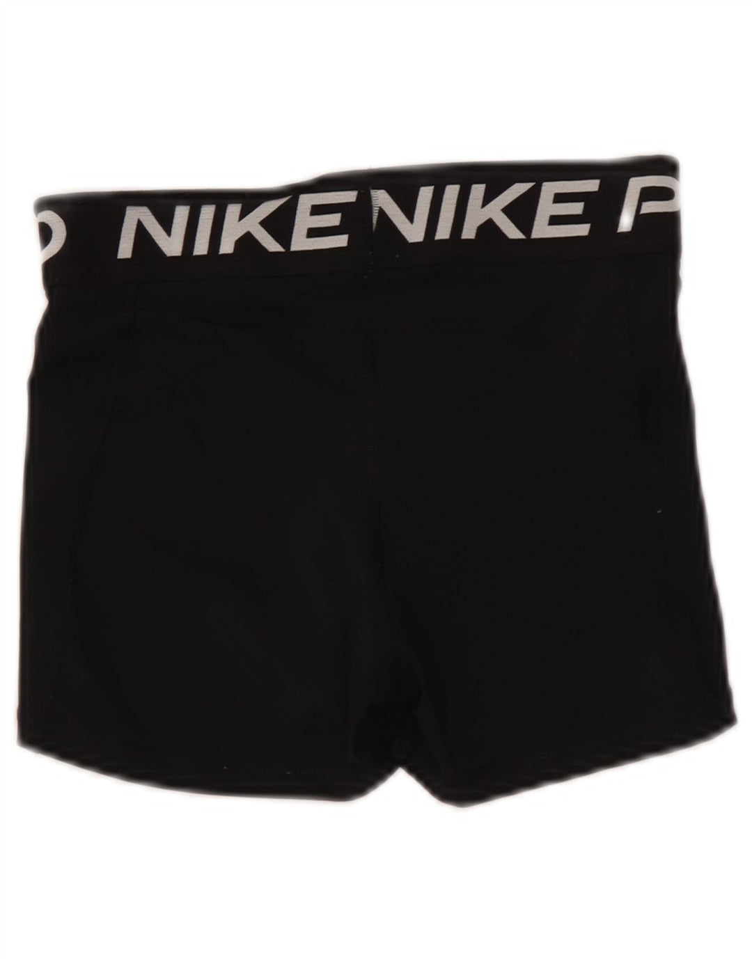 Pantaloncini sportivi Nike Dri Fit Graphic da donna UK 8 piccoli poliestere nero
