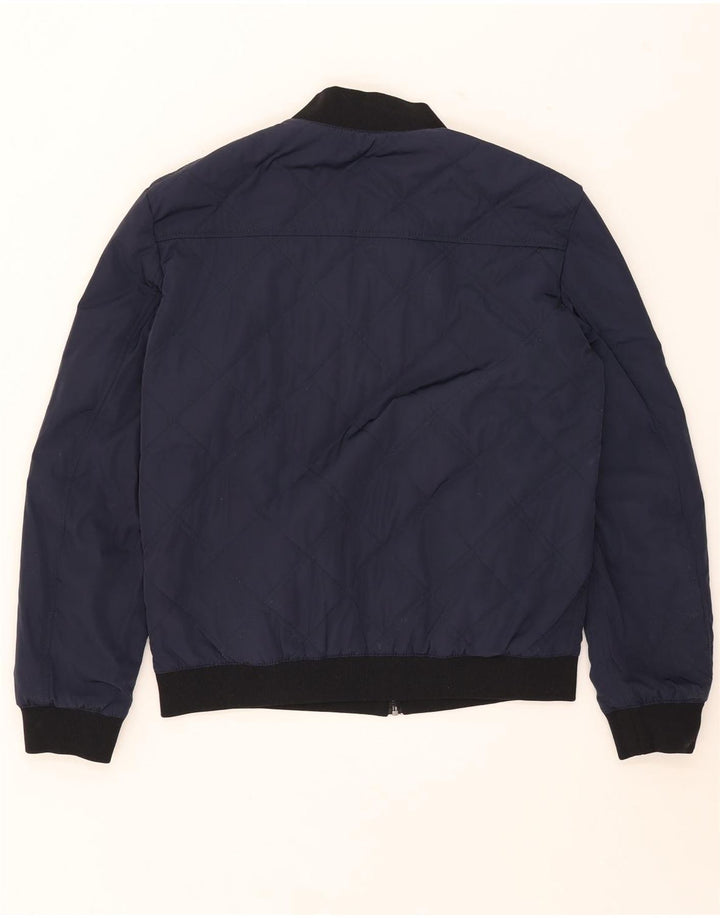 Giacca reversibile da uomo Hugo Boss UK 36 Small Nera in poliammide