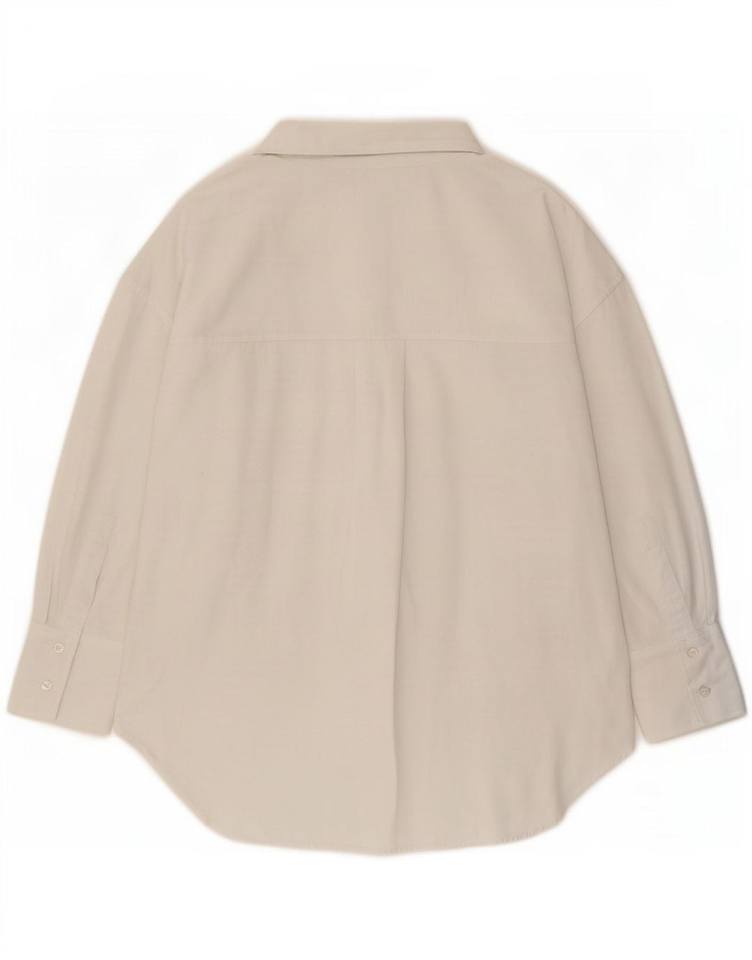 Camicia oversize da donna Zara UK 10 piccola in cotone bianco
