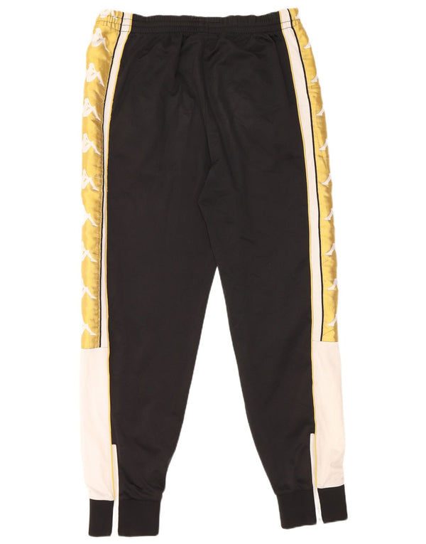 Pantaloni da tuta con grafica da uomo KAPPA Joggers Large Nero Colourblock