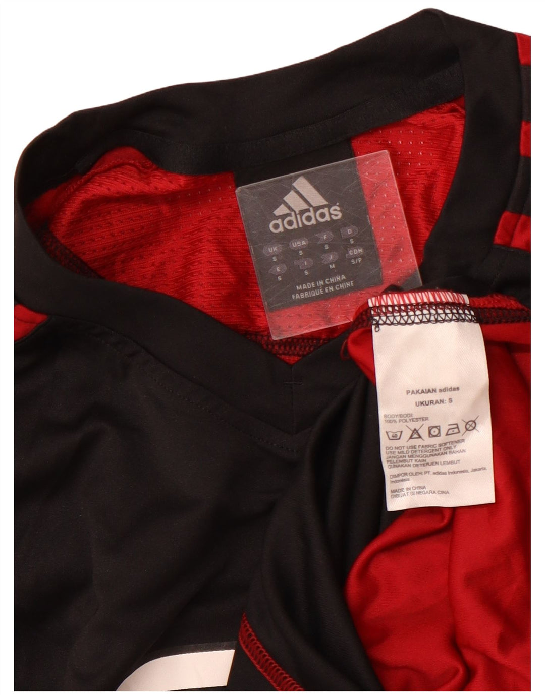 ADIDAS Mens Wade 3 Graphic Vest Top Small Red Colourblock Polyester