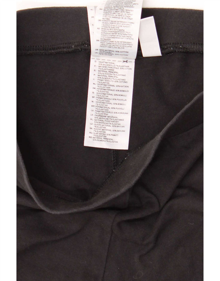 Leggings Adidas da donna UK 10 piccolo cotone nero