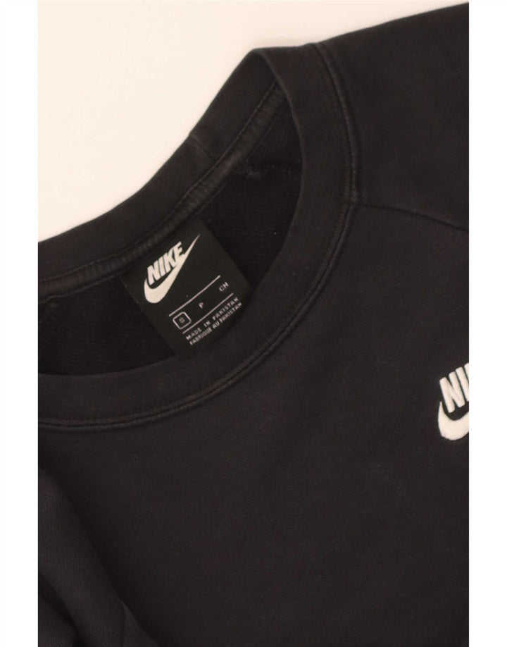 Felpa oversize da donna Nike UK 10 piccola nera