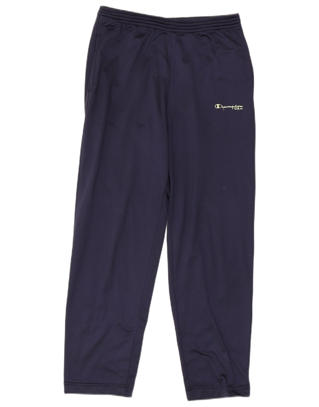 Pantaloni da tuta da uomo Champion piccoli in poliestere blu navy