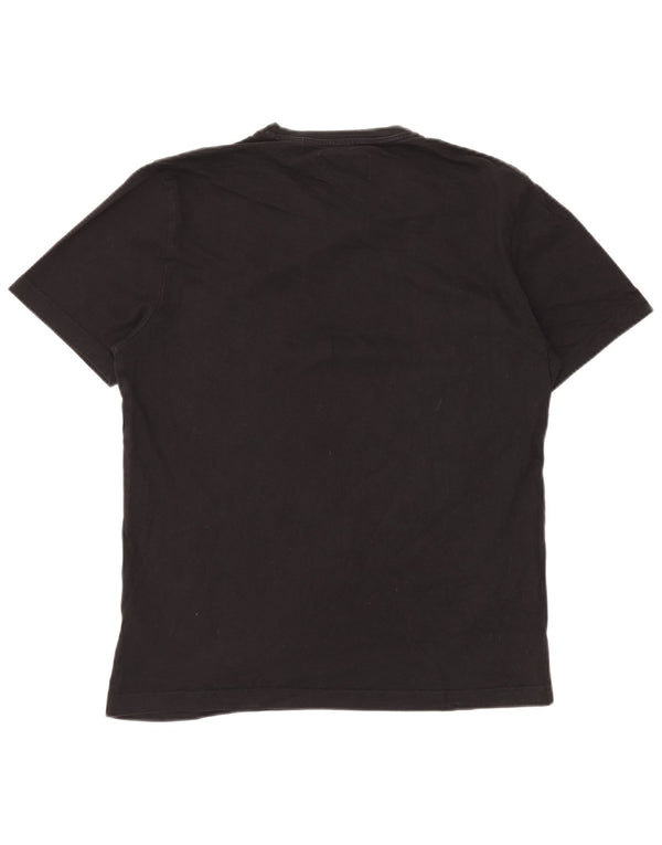 PINGUIN T-shirt da uomo Top grande in cotone nero