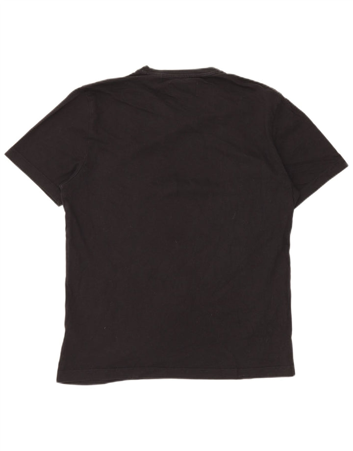 PINGUIN T-shirt da uomo Top grande in cotone nero