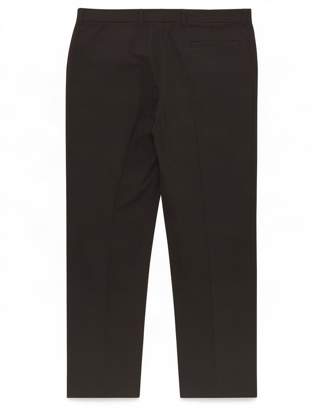 Pantaloni da abito dritti su misura da uomo Marks & Spencer W38 L31 poliestere grigio