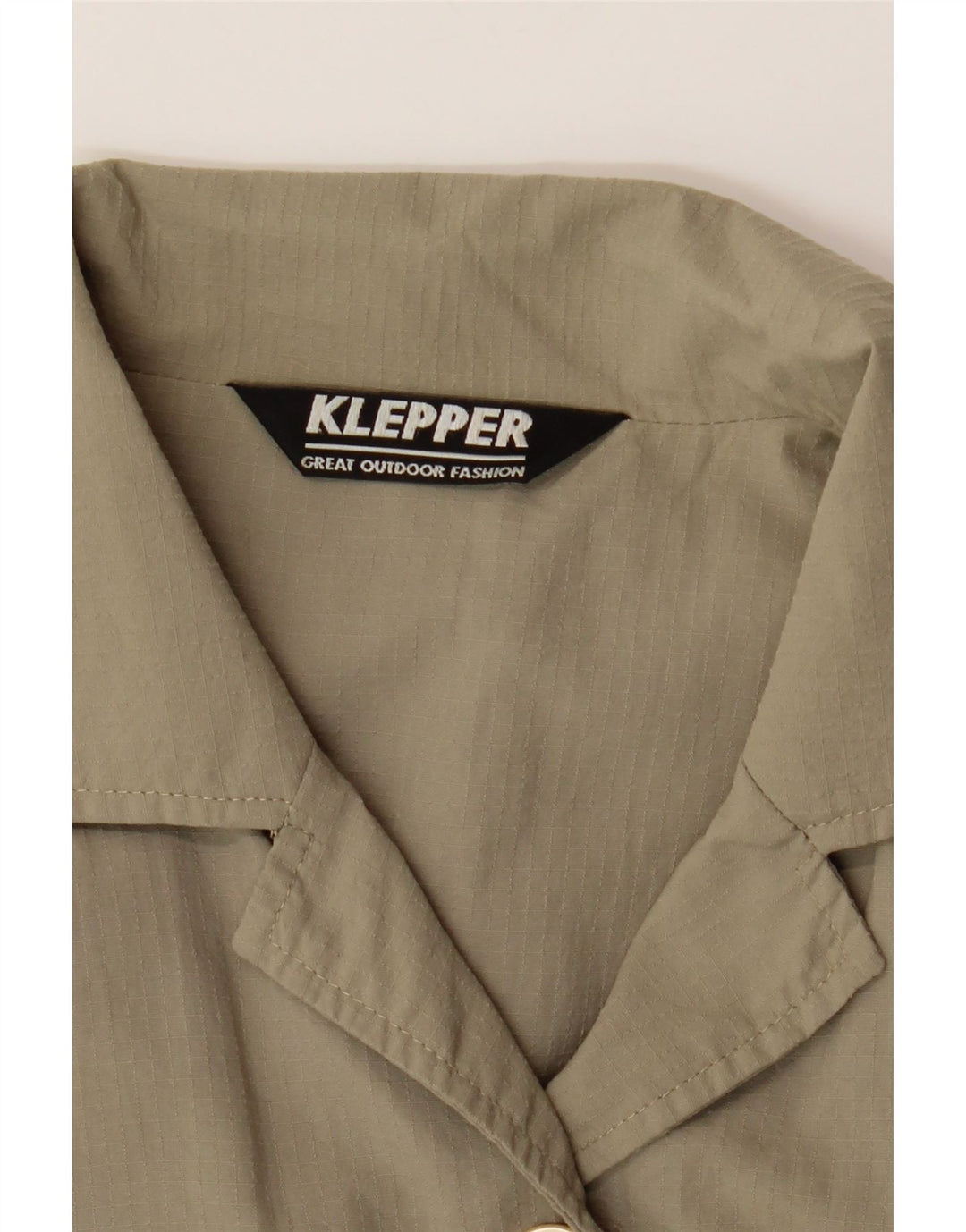 KLEPPER Womens Utility Gilet IT 42 Medium Beige Nylon Vintage Klepper and Second-Hand Klepper from Messina Hembry 