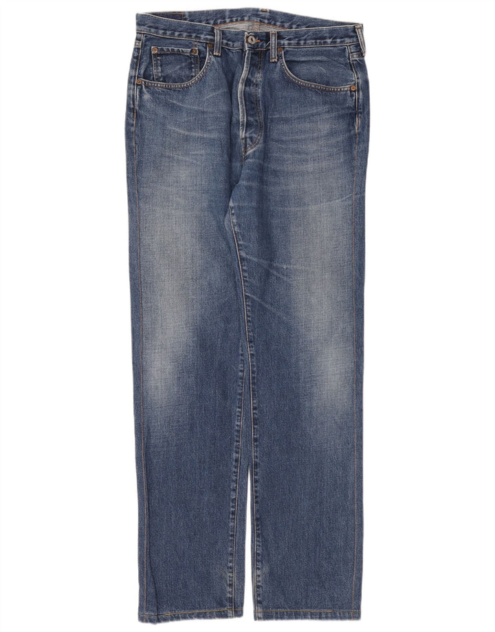 Jeans dritti da uomo Replay W36 L36 cotone blu