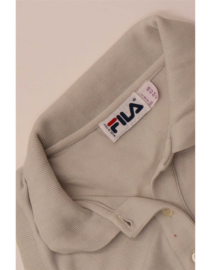 Polo senza maniche da donna Fila US 12 Large Grigia