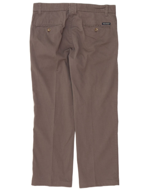 Pantaloni chino dritti da uomo NAVIGARE IT 48 medio W34 L26 cotone grigio