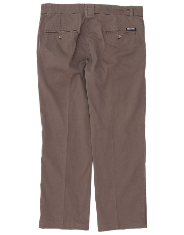 Pantaloni chino dritti da uomo NAVIGARE IT 48 medio W34 L26 cotone grigio