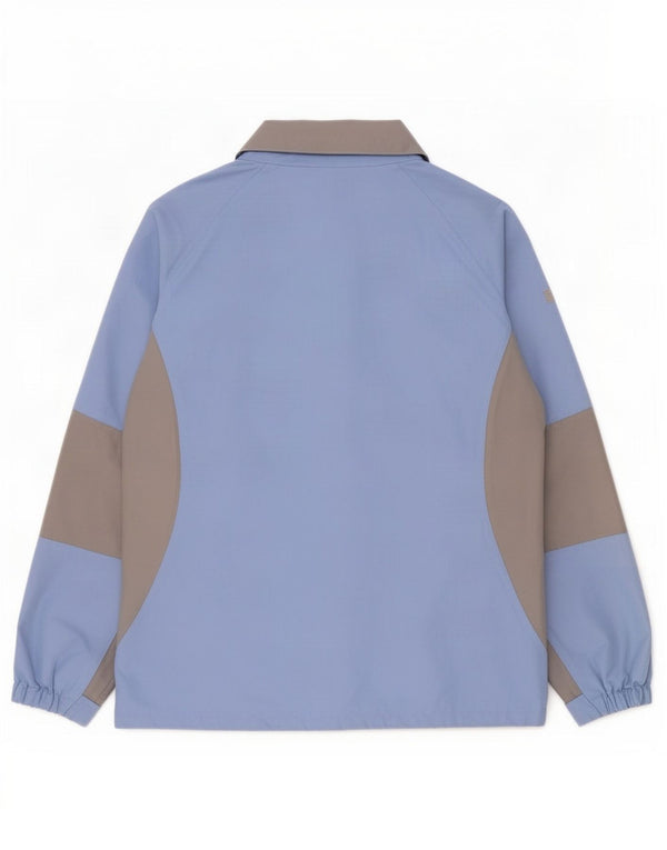 Giacca antipioggia Columbia Interchange da donna UK 14 Large Blue Colourblock