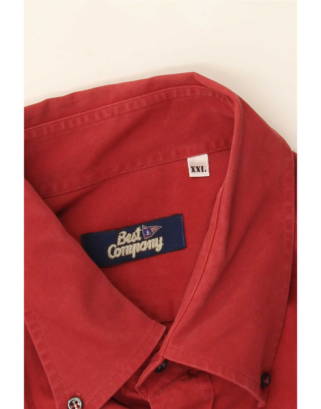Camicia da uomo Best Company 2XL Rossa