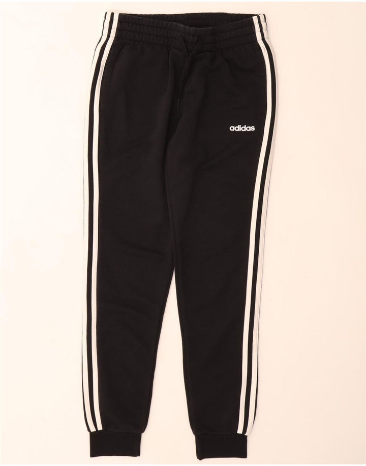 Pantaloni da tuta da donna ADIDAS Joggers UK 8/10 piccoli cotone nero