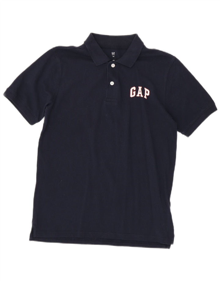 Polo GAP da bambino 13-14 anni 2XL Blu Navy in cotone