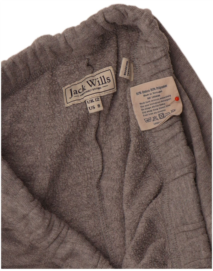 Pantaloni da tuta da donna Jack Wills Joggers UK 12 Cotone grigio medio