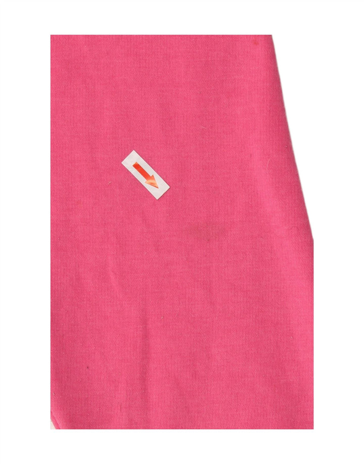 Felpa oversize da donna Zara UK 10 piccola rosa poliestere