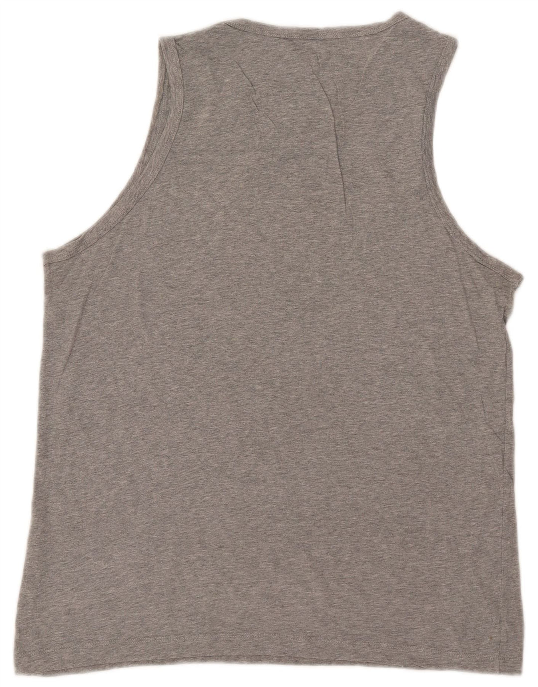 Canotta grafica da uomo Nike, canotta grande in cotone chiazzato grigio