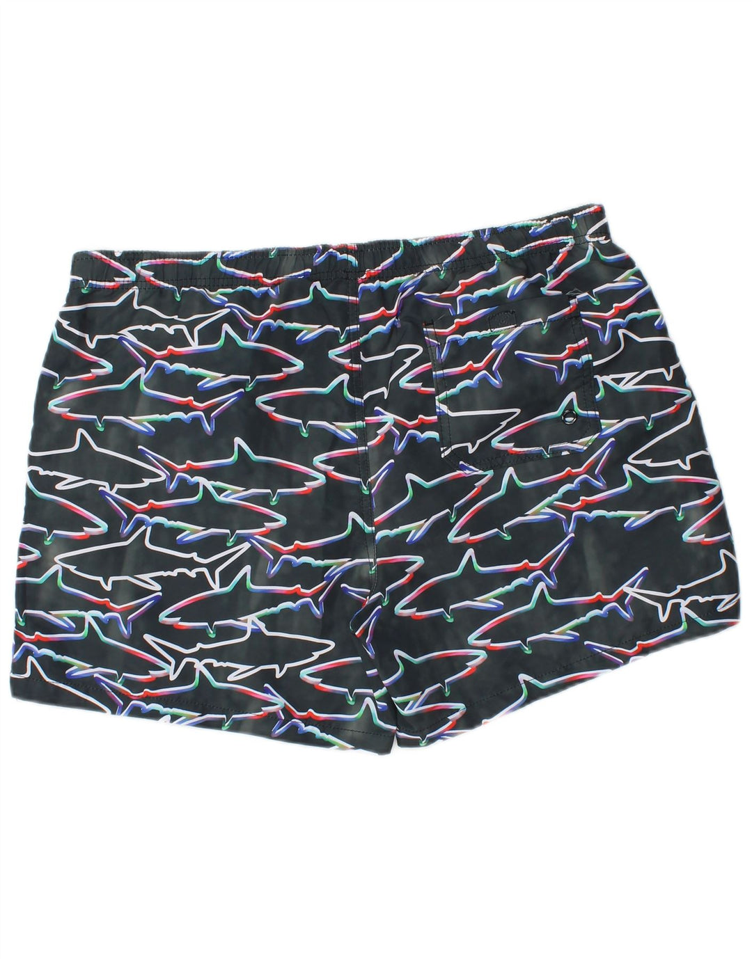 MAUI AND SONS Mens Abstract Pattern Swimming Shorts 2XL Green Polyester