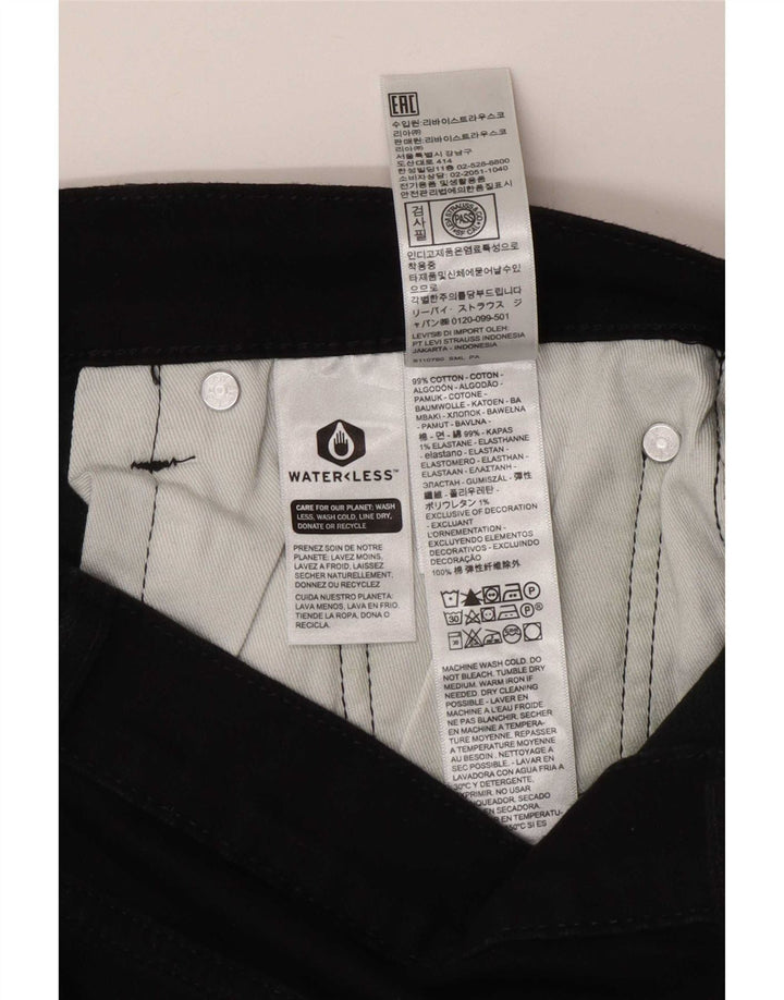 Jeans Levi's da uomo 512 slim affusolati W32 L32 cotone nero