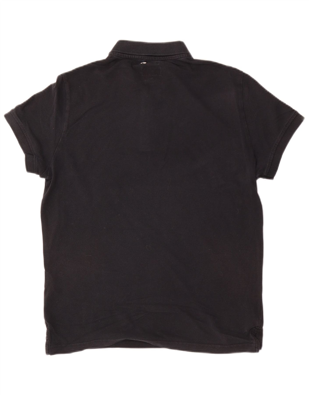 Polo Armani Jeans da uomo su misura in cotone nero medio