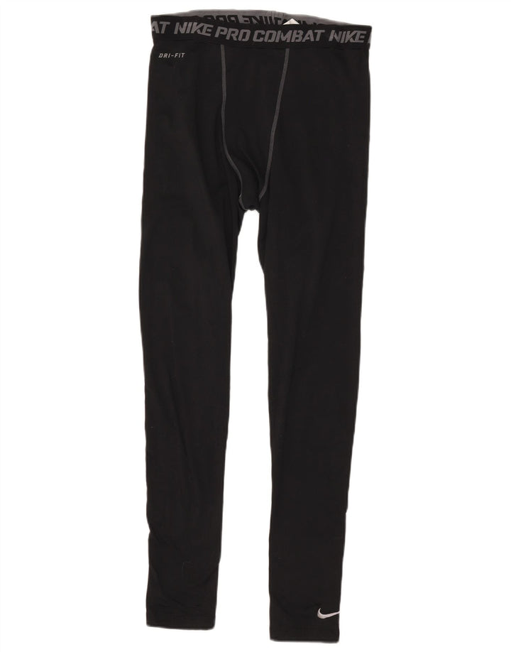 Leggings grafici Nike Dri Fit da uomo grandi neri