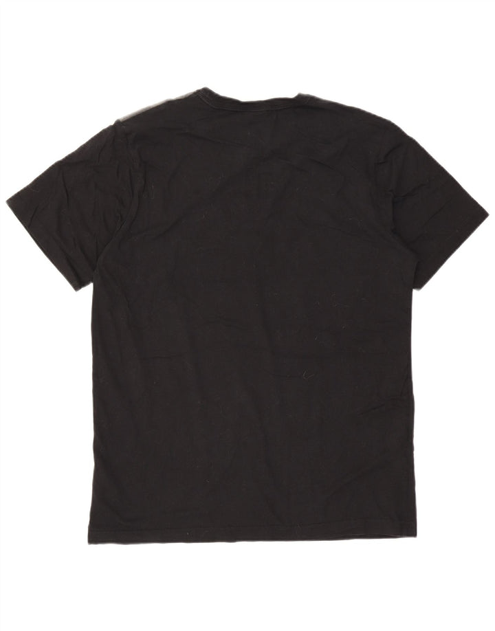T-shirt da uomo Nike Top Large in cotone color block nero