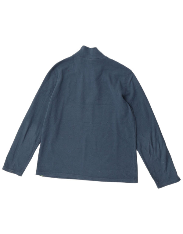 Maglione in pile The North Face per ragazze con zip e collo 13-14 anni XL blu poliestere