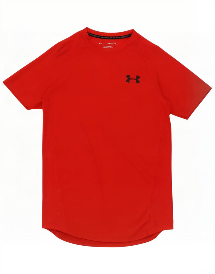 Maglietta Under Armour da uomo Heat Gear Top piccola rossa