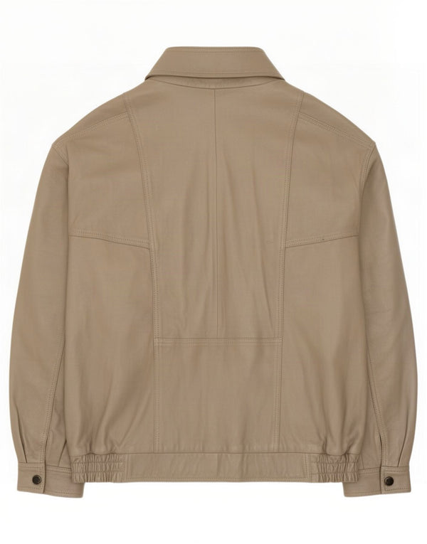 WESTBURY Giacca in pelle da uomo di C&A UK 58 4XL Marrone