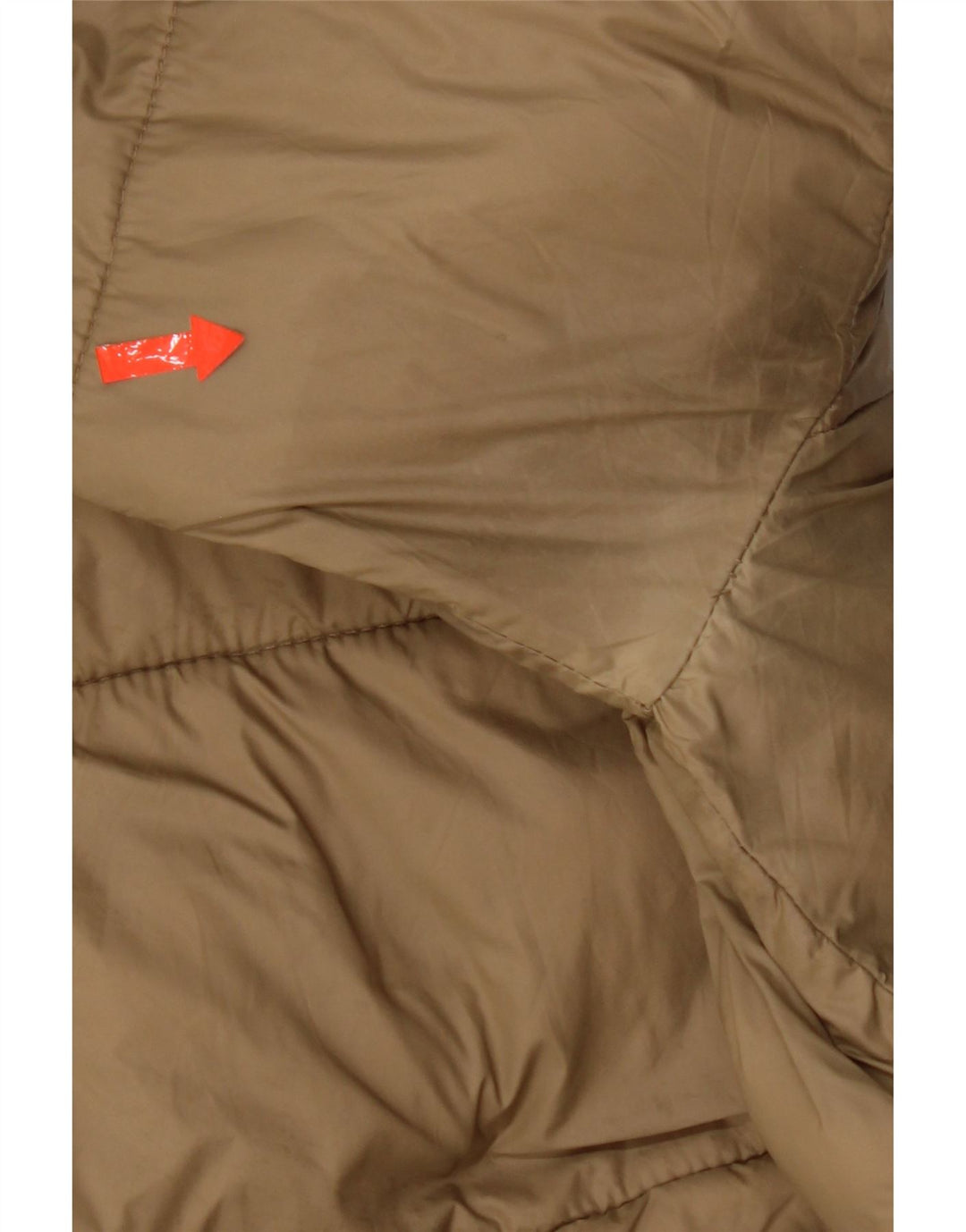 Giacca imbottita con cappuccio da uomo Zara UK 36 piccola beige