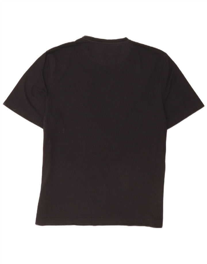 T-shirt regolare da uomo Ted Baker taglia 4 grande in cotone nero
