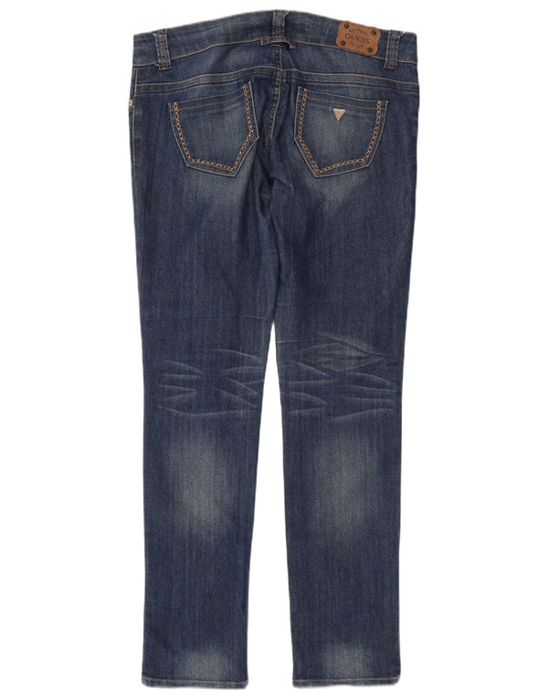 Jeans slim da donna Guess W31 L33 cotone blu