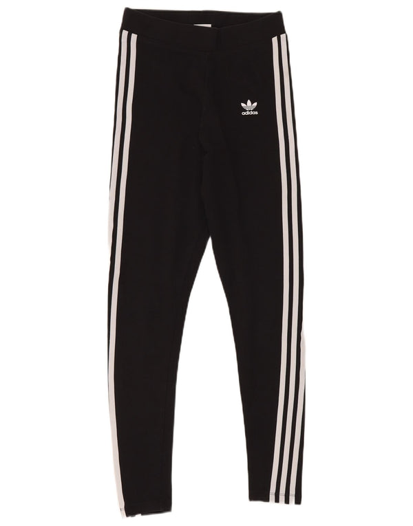 Leggings da donna ADIDAS UK 8 piccoli in cotone nero