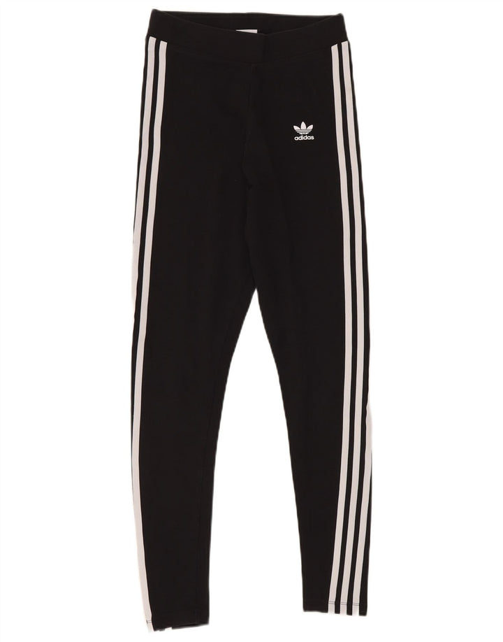Leggings da donna ADIDAS UK 8 piccoli in cotone nero