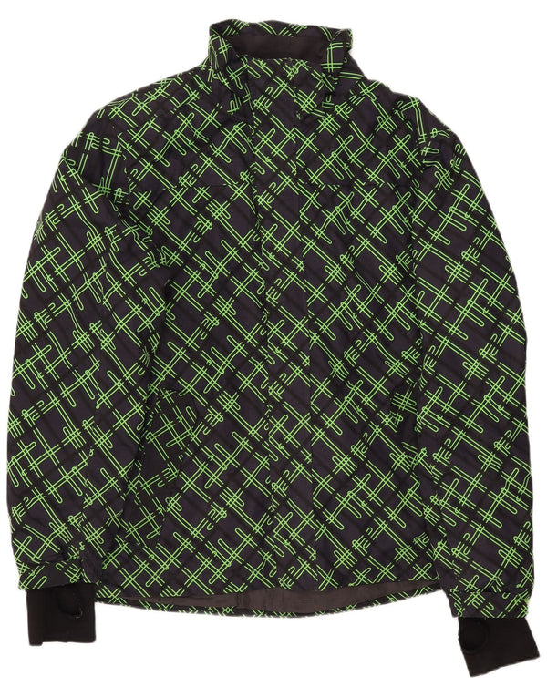 Giacca a vento da uomo CRIVIT UK 40 Large Poliestere geometrico blu navy