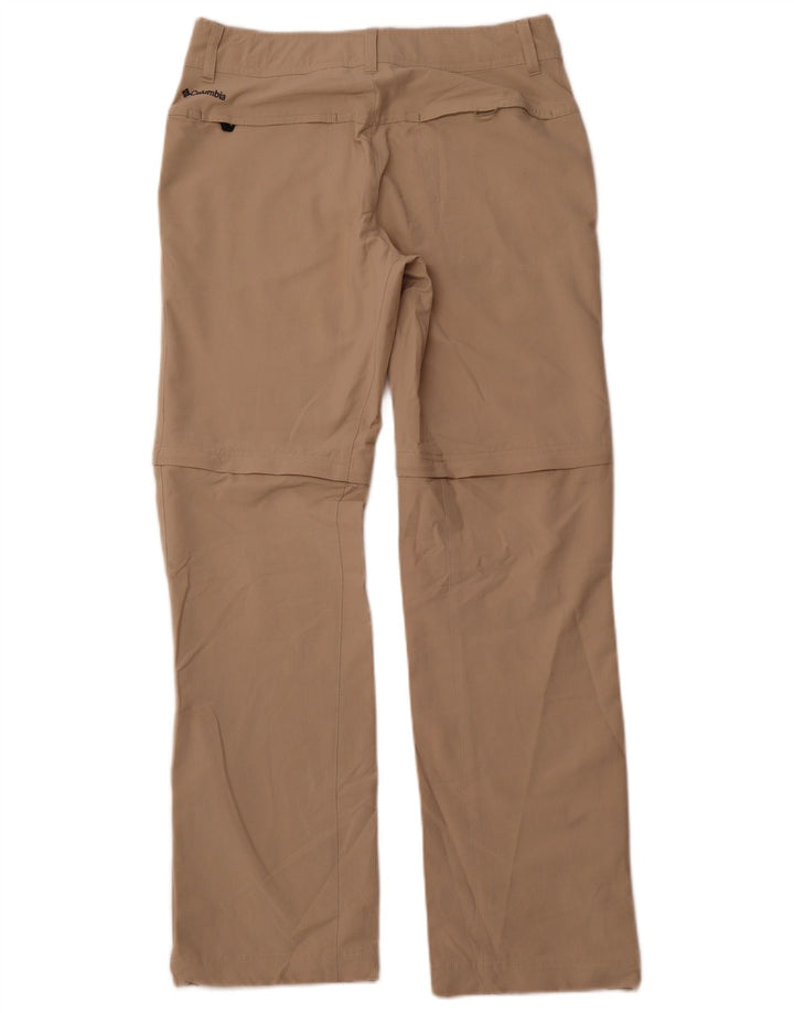 Pantaloni cargo dritti da donna COLUMBIA US 8 Medium W30 L32 Beige