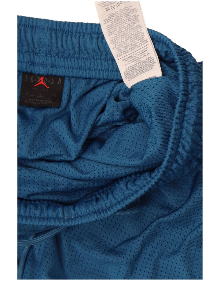 Pantaloncini sportivi grafici da uomo Jordan piccoli in poliestere blu