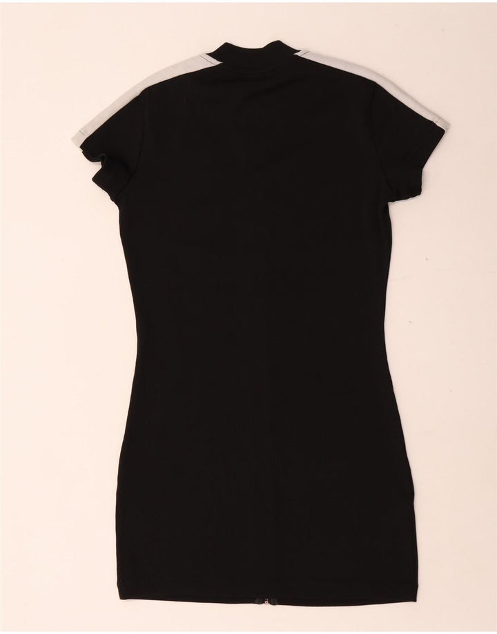 Abito aderente da donna con zip intera Puma UK 12 Medium Black Colourblock